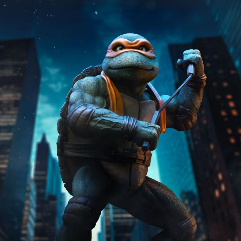 Ninja Turtles - Statuette 1/10 Art Scale Michelangelo 19 cm Iron Studios
