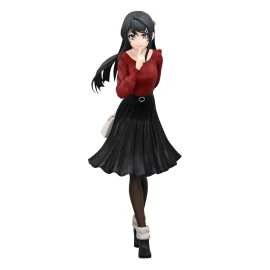 Rascal Does Not Dream of Bunny Girl Senpai Trio-Try-iT - Mai Sakurajima Winter Outfit Version Figurine 