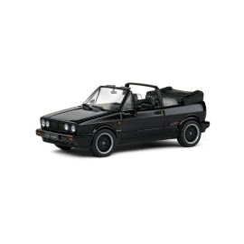 SOLIDO 4315802 MINIATURE VOLKSWAGEN GOLF MKI CONVERTIBLE SPORTLINE BRILLIANT BLACK 1992 1/43 Die-cast 
