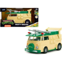 JADA 34723 MINIATURE NINJA TURTLES PARTY WAGON YELLOW 1/32 Die-cast 