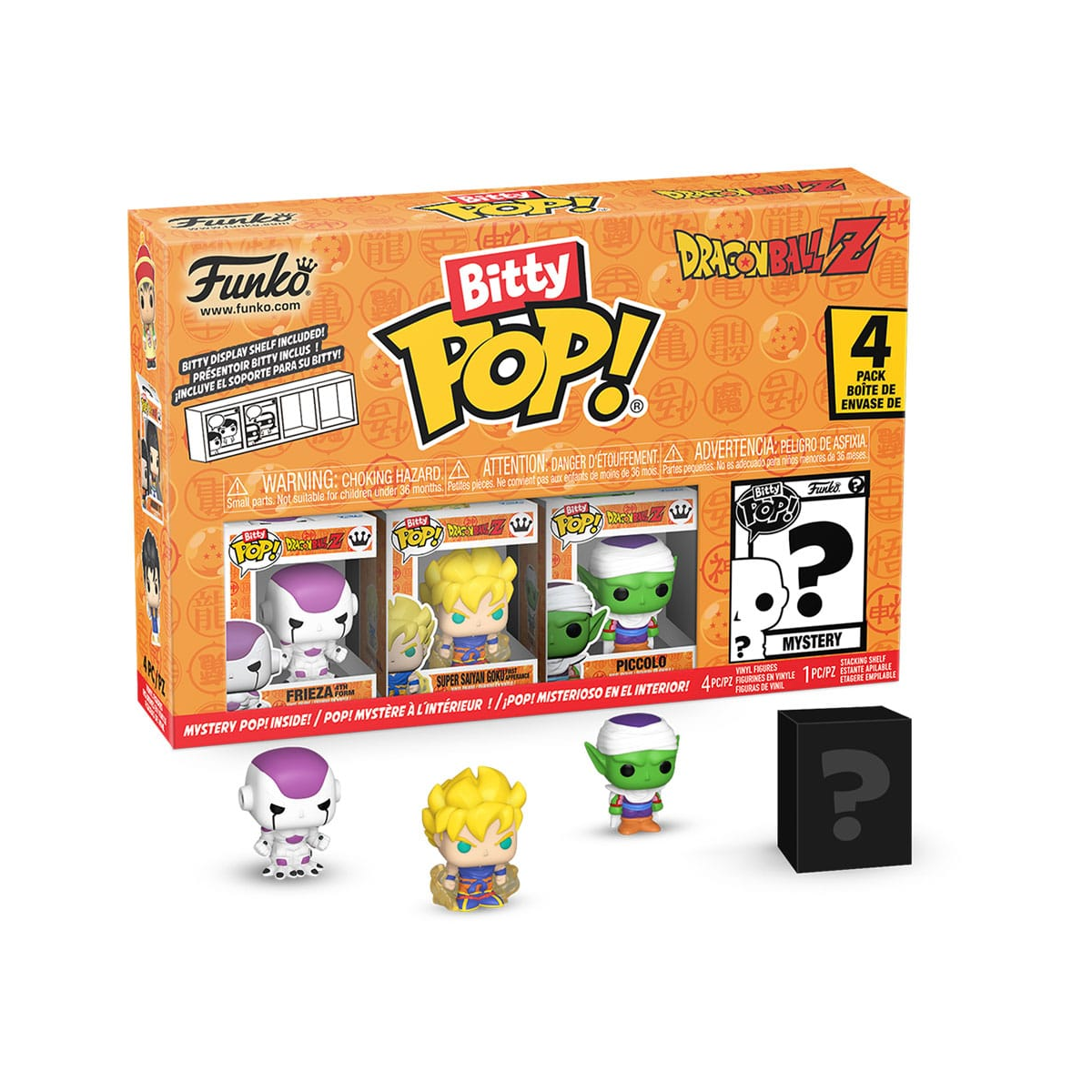 DRAGON BALL Z - Bitty Pop 4 Pack 2.5cm - Frieza Pop figure 