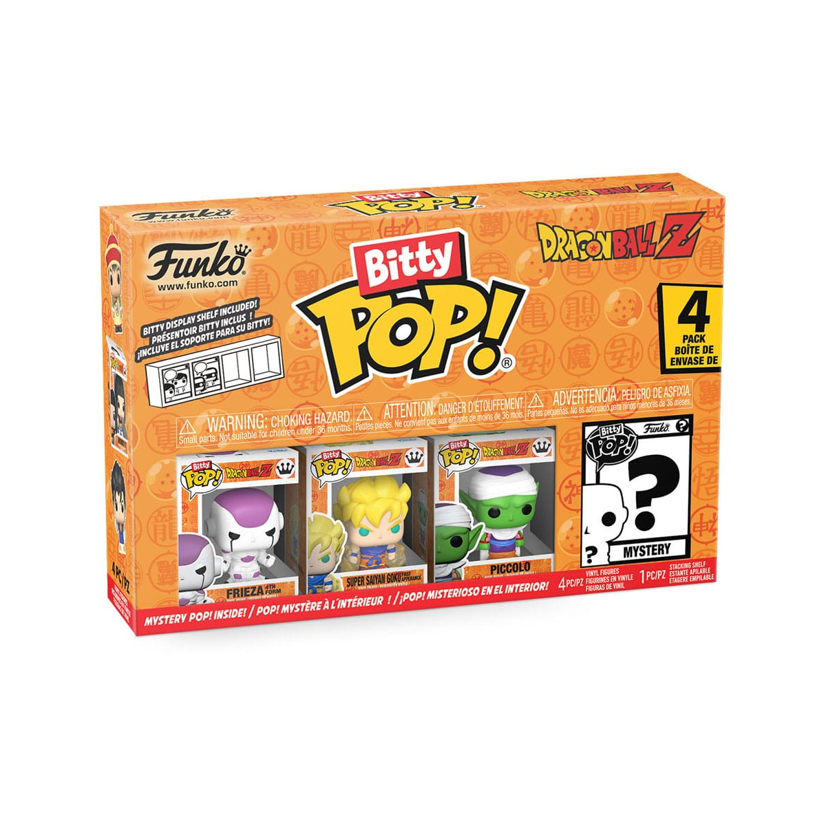 DRAGON BALL Z - Bitty Pop 4 Pack 2.5cm - Frieza Pop figures