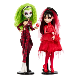 Beetlejuice - Beetlejuice pack 2 Monster High Skullector dolls Betelgeuse & Lydia 25 cm 