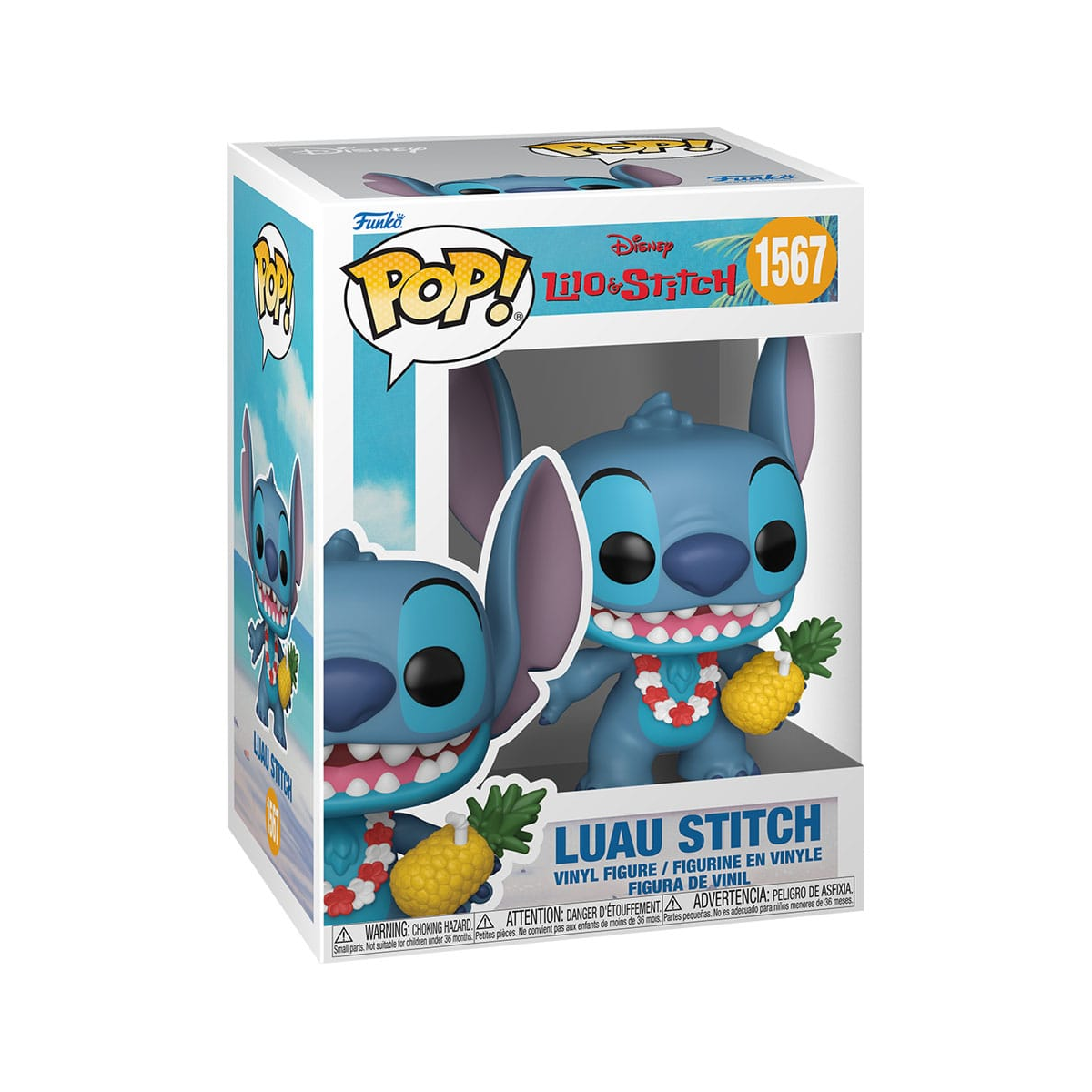 Lilo and Stitch POP! Vinyl Figure Luau Stitch 9 cm Pop figures