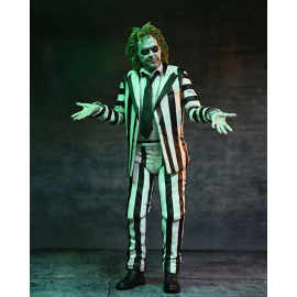 Beetlejuice - 7 Scale Ultimate Striped Suit Beetlejuice figure 18 cm 