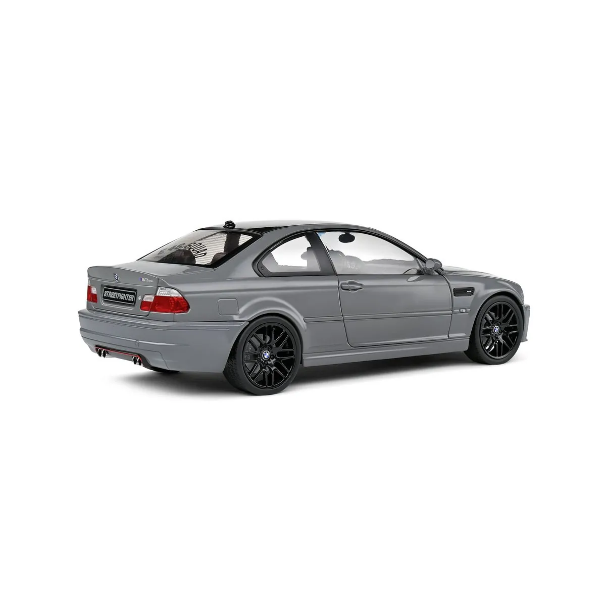 1:18 BMW E46 M3 COUPE STREETFIGHTERS NARDO GREY 2000 Diecast model car