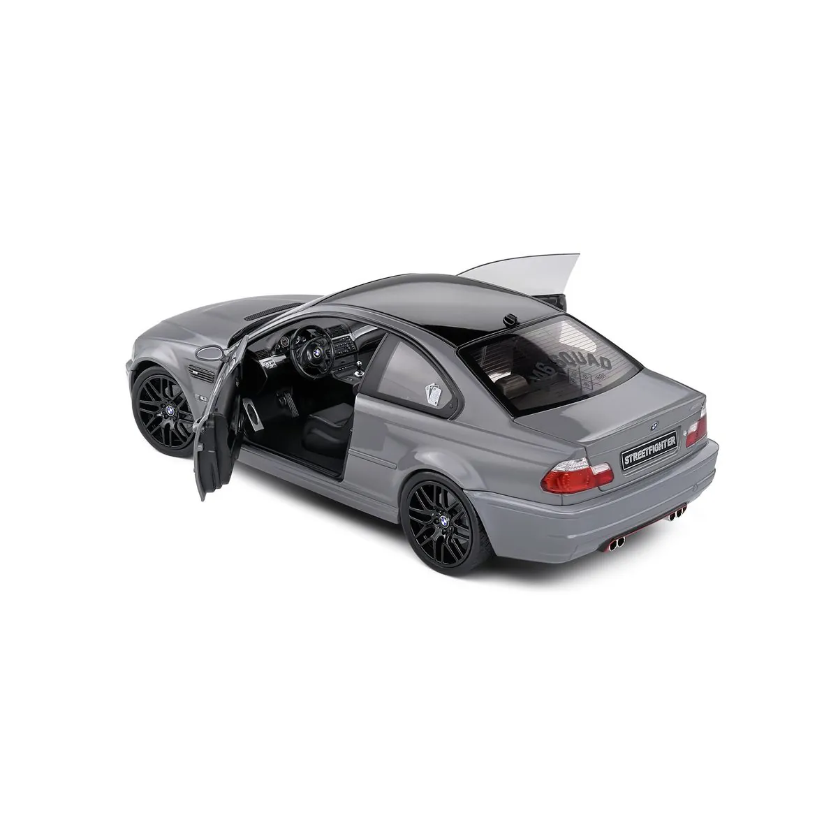 1:18 BMW E46 M3 COUPE STREETFIGHTERS NARDO GREY 2000