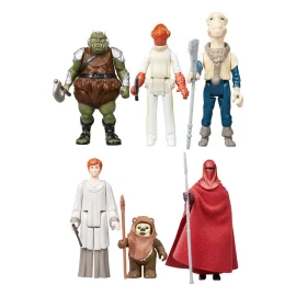 Star Wars Episode VI Retro Collection pack of 6 10 cm Figures Figurine 