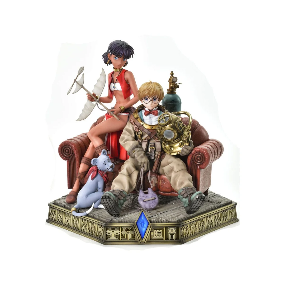 Nadia: The Secret of Blue Water Concept Masterline Series statuette 1/6 Nadia & Jean 35 cm 