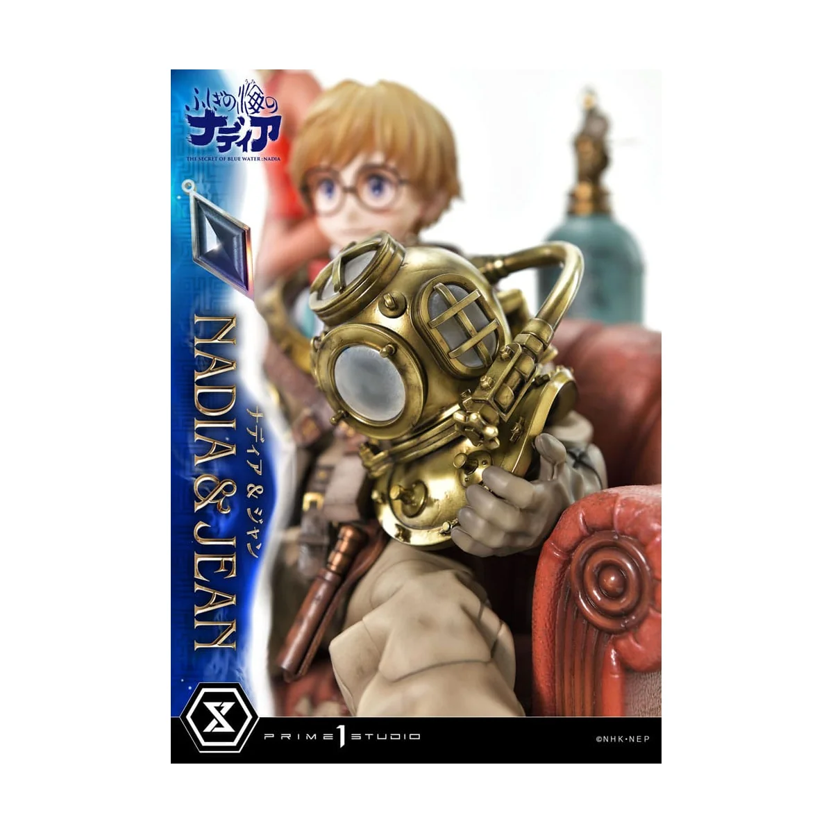 Nadia: The Secret of Blue Water Concept Masterline Series statuette 1/6 Nadia & Jean 35 cm