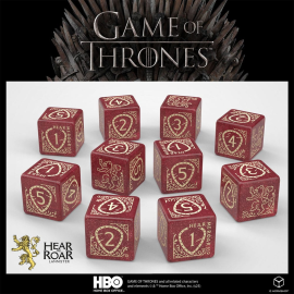 Game of Thrones Lannister dice pack 10xD6 (10)