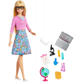 Mattel - You Can Be Anything Barbie Teacher With Accessories 