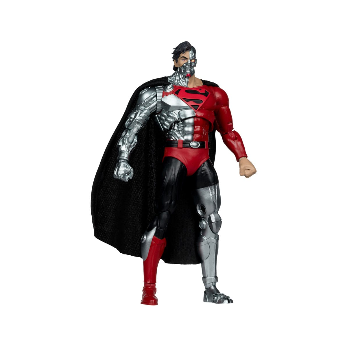 Revenge of the Green Lanterns - DC Multiverse Cyborg Superman figure (Gold Label) 18 cm Figurine 