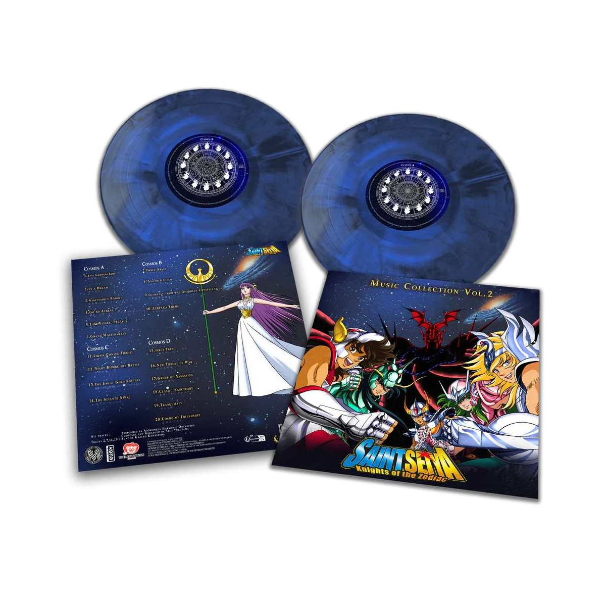 Saint Seiya Music Collection - Vol 2 - 2 Vinyls Soundtrack Pop Culture