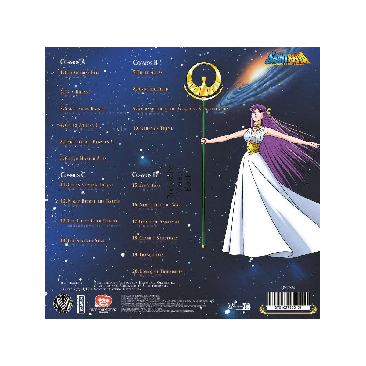 Saint Seiya Music Collection - Vol 2 - 2 Vinyls microids records