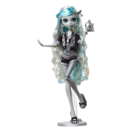 Monster High Reel Drama Lagoona Blue Doll in Black and White 