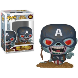 MARVEL ZOMBIES - POP Marvel N° 1554 - Zombie Captain America 