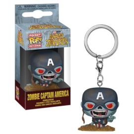 MARVEL ZOMBIES - Pocket Pop Keychain - Zombie Captain America 