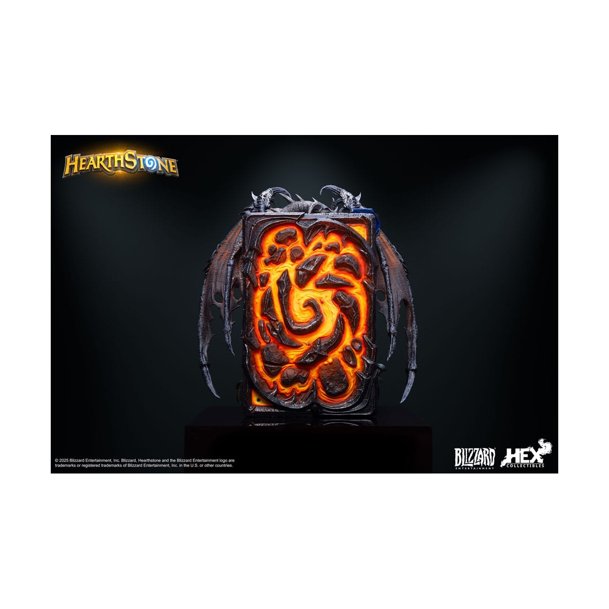 Hearthstone 3D Art Frame Deathwing Figure 34 cm