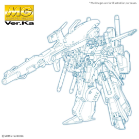 Mobile Suit Gundam ZZ - MG Gundam ZZ Full Armor Ver Ka 1/100 