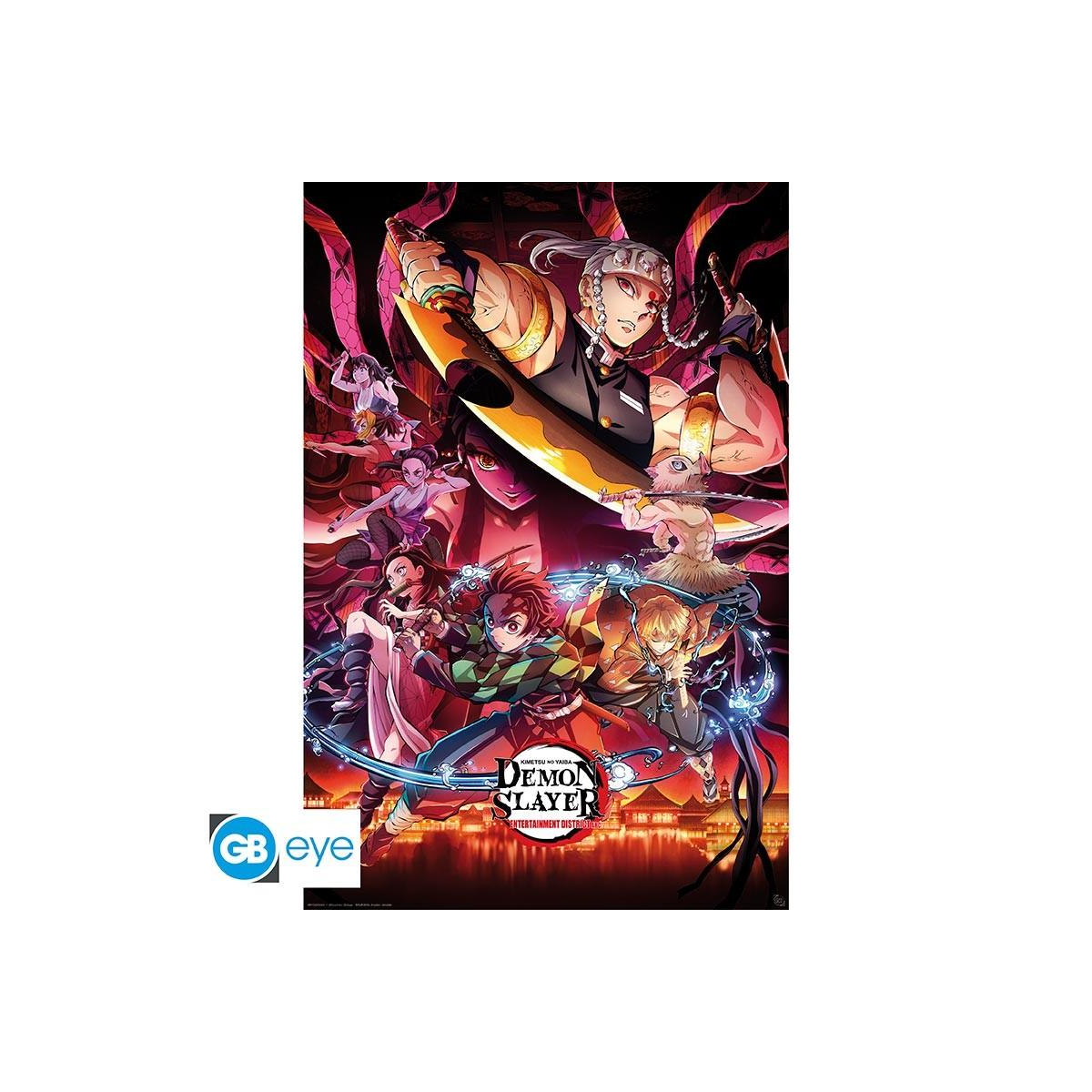 DEMON SLAYER - Pleasure Quarters - Poster 91x61cm 