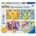 POKEMON - 4 Puzzle 12/16/20/24P 