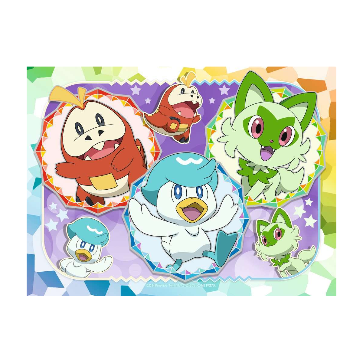 POKEMON - 4 Puzzle 12/16/20/24P